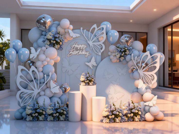 dreamy balloon decoration ideas for birthday & event styling