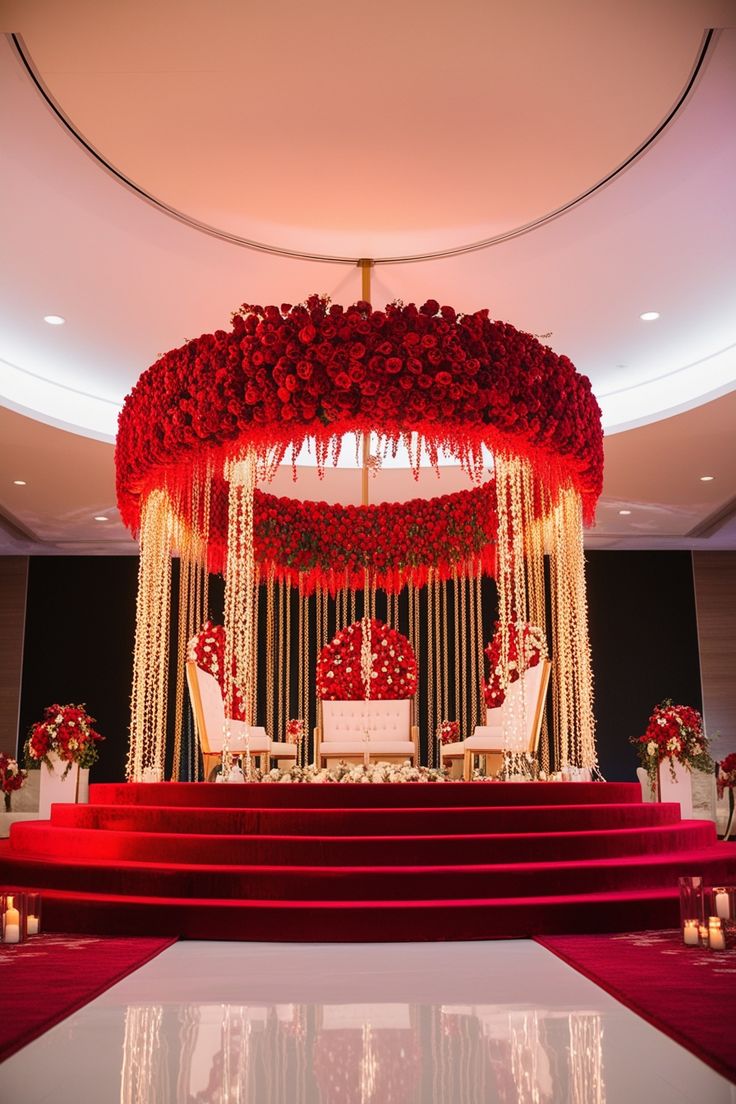 indian wedding mandap decor (1)