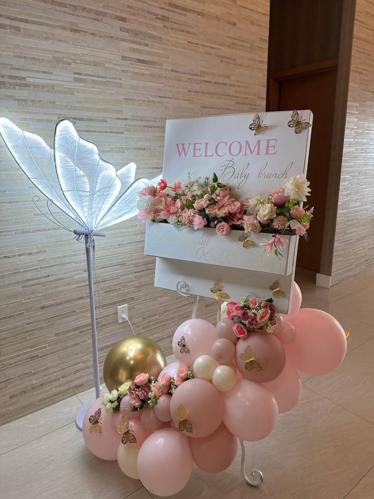 #welcomesing #babyshower #babyin bloom #babyinbloomdecorations #baby girl